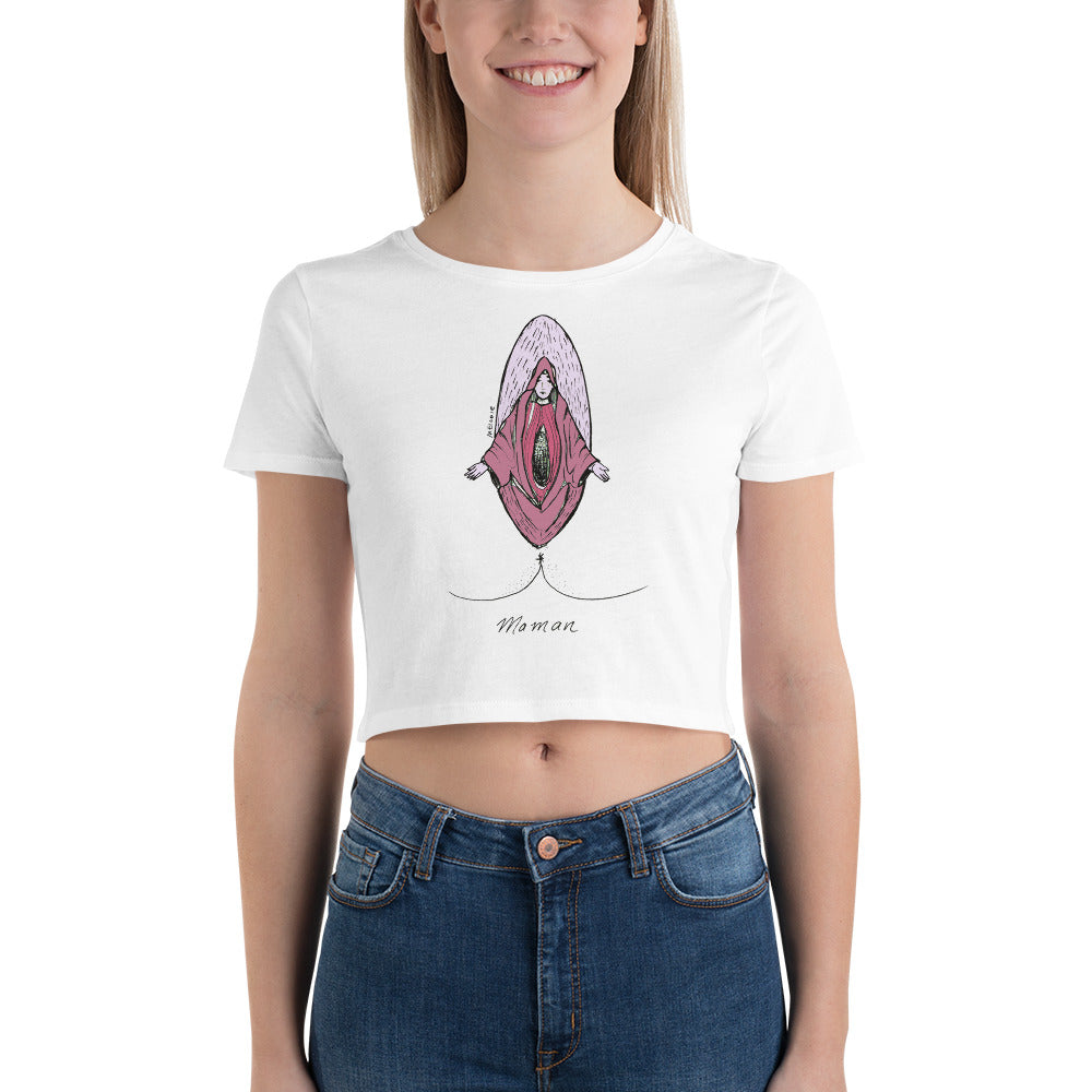 " Ave Vagina " Women’s Crop Tee