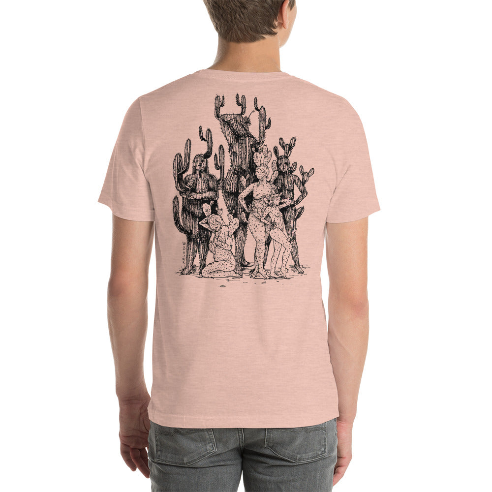 " Best Of Both World X All Shapes And Forms "Front and Back Print Short-Sleeve Unisex T-Shirt