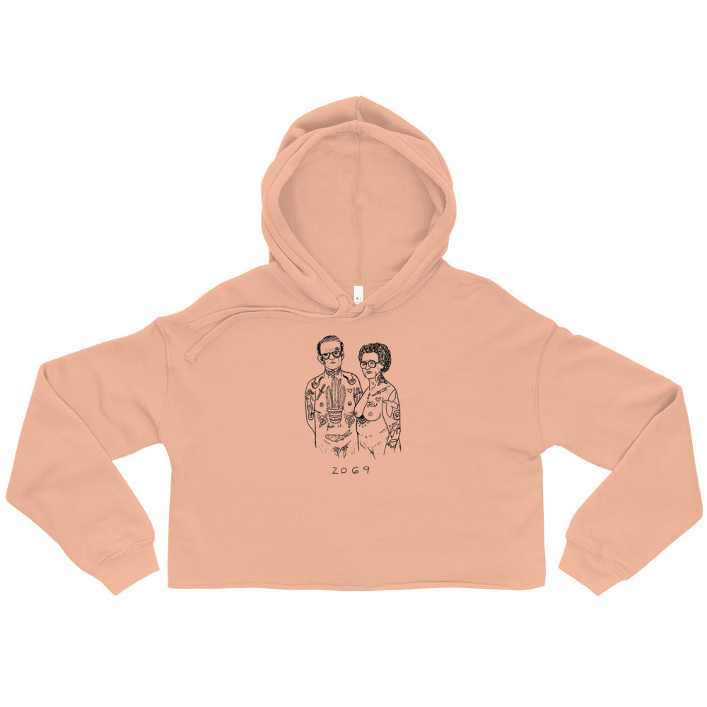 " Us " 2069 Crop Hoodie