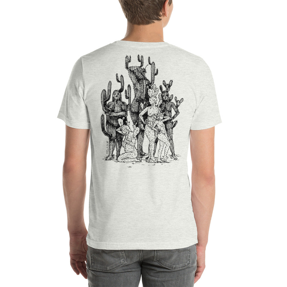 " Best Of Both World X All Shapes And Forms "Front and Back Print Short-Sleeve Unisex T-Shirt