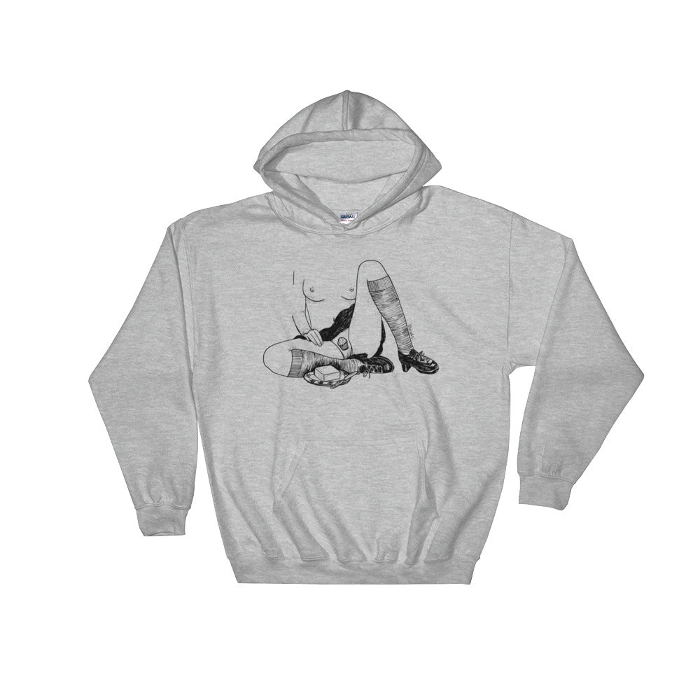 " Butter My Muffin " Unisex Hooded Sweatshirt