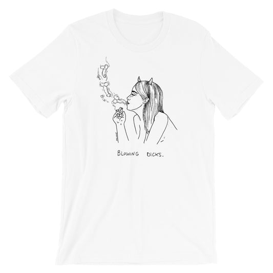 " Blowing Dicks "  Short-Sleeve Unisex T-Shirt