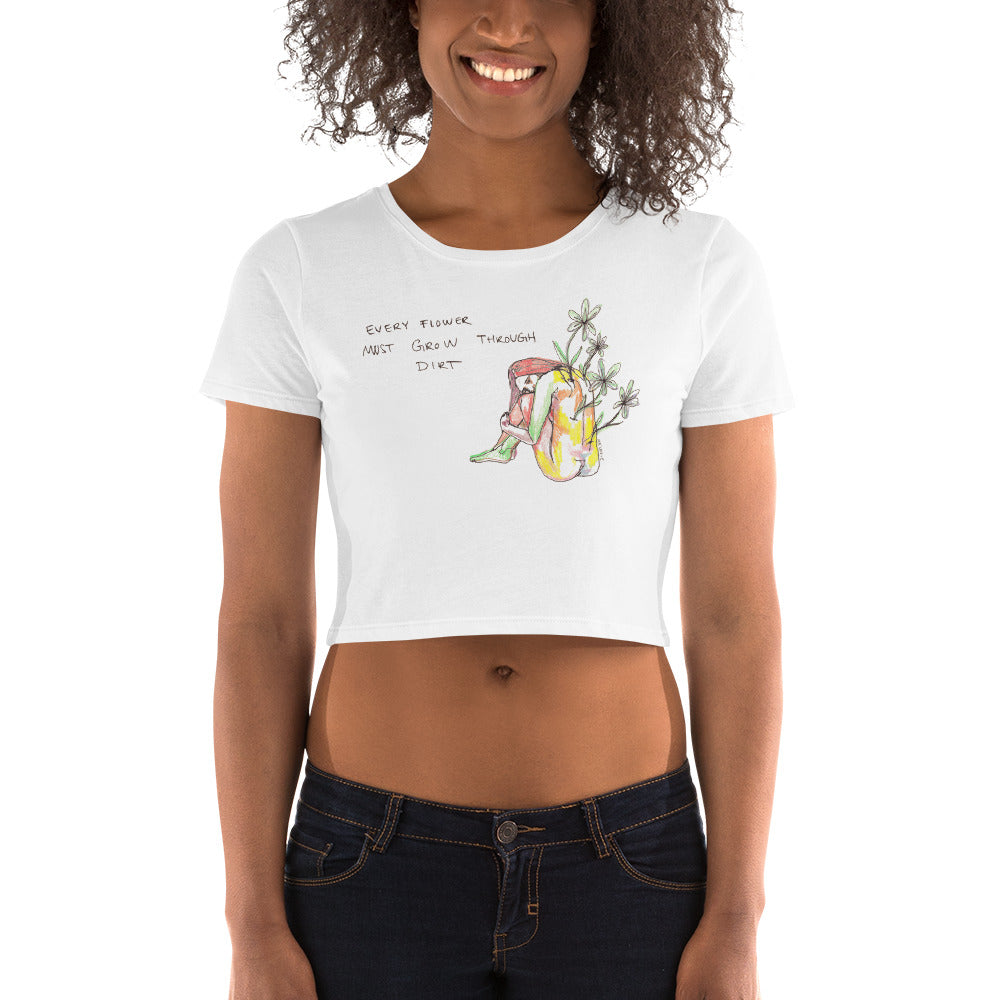 " Every Flower " Women’s Crop Tee