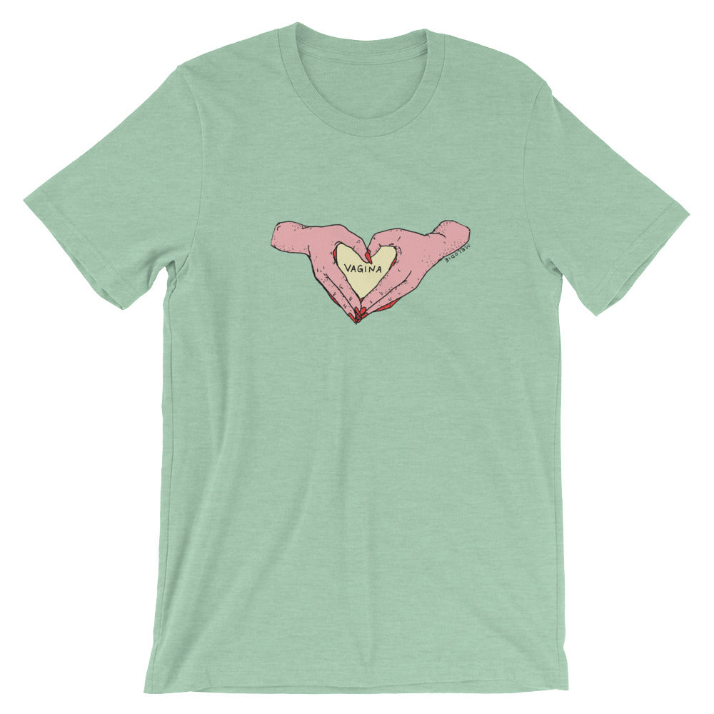 " I Love Vagina " Short-Sleeve Unisex T-Shirt