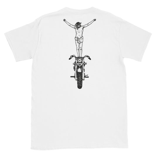 " Indian Larry " front and back print Short-Sleeve Unisex T-Shirt