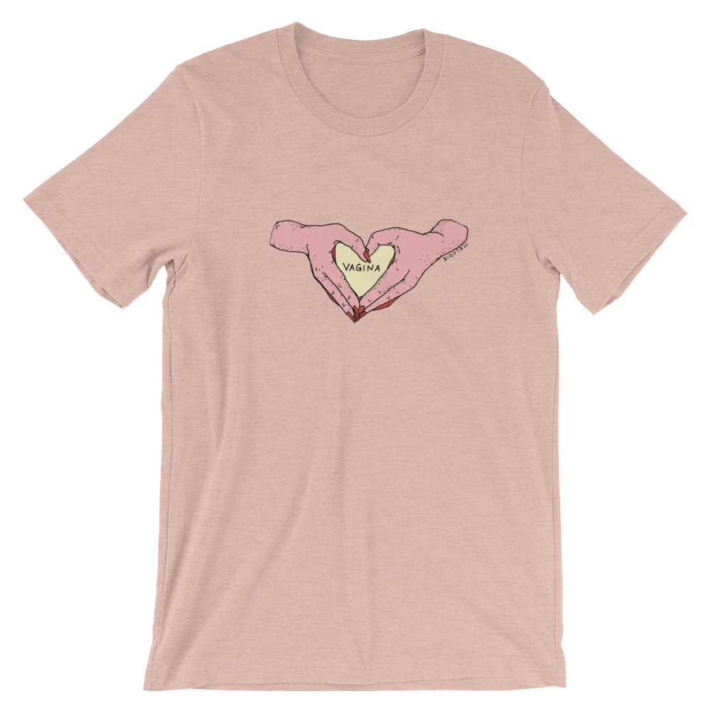 " I Love Vagina " Short-Sleeve Unisex T-Shirt