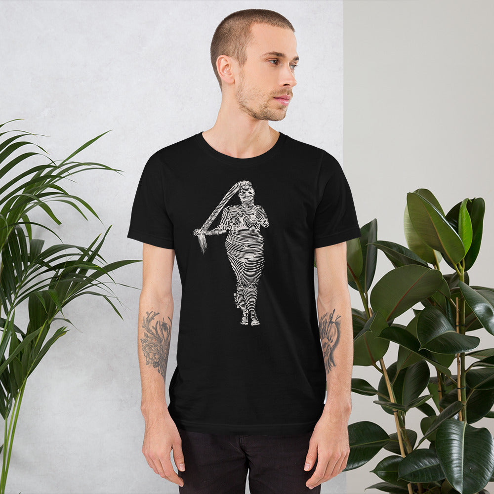" 4 /7 Deadly sins " Front and back Print Dark Short-Sleeve Unisex T-Shirt