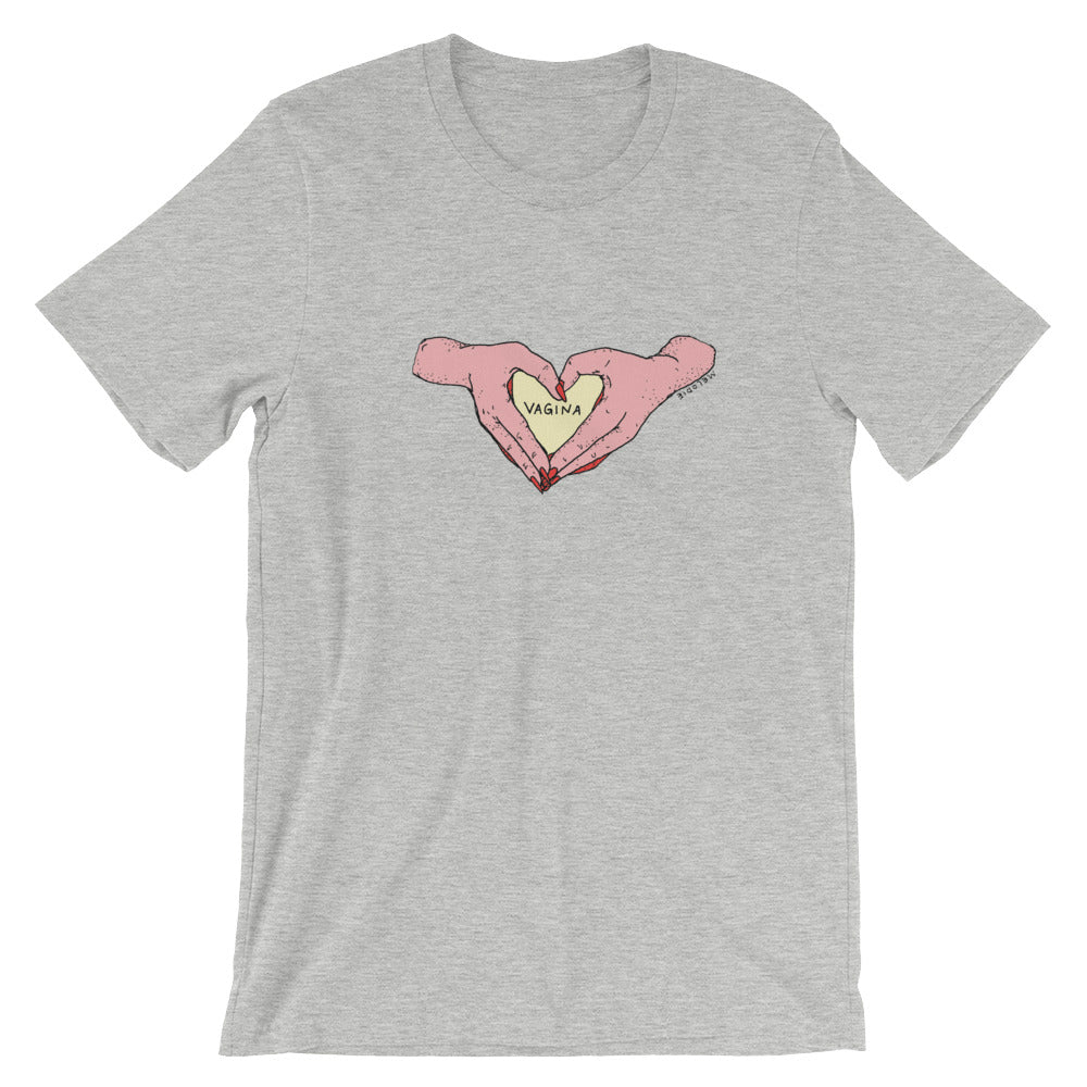 " I Love Vagina " Short-Sleeve Unisex T-Shirt