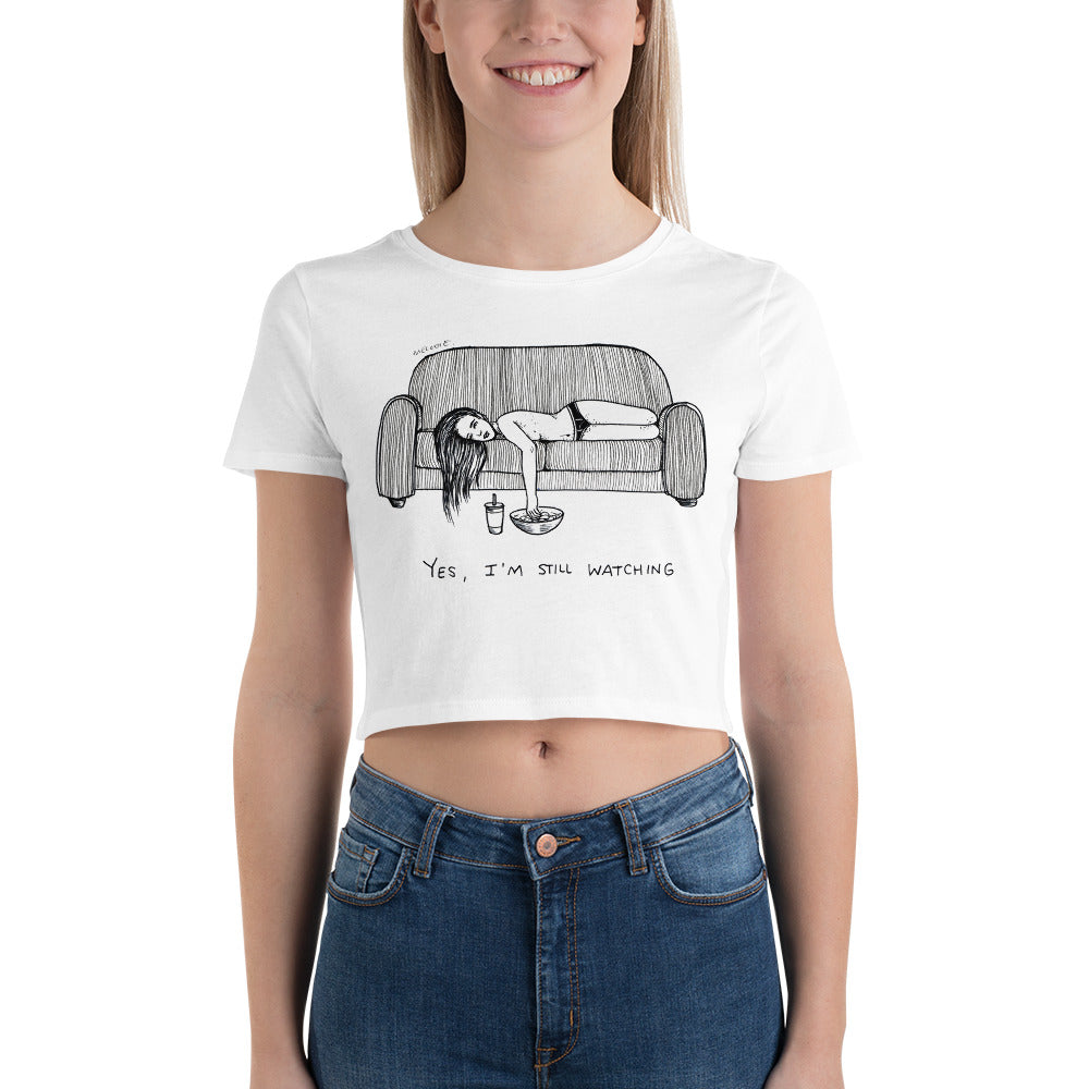 " Netflix " Women’s Crop Tee