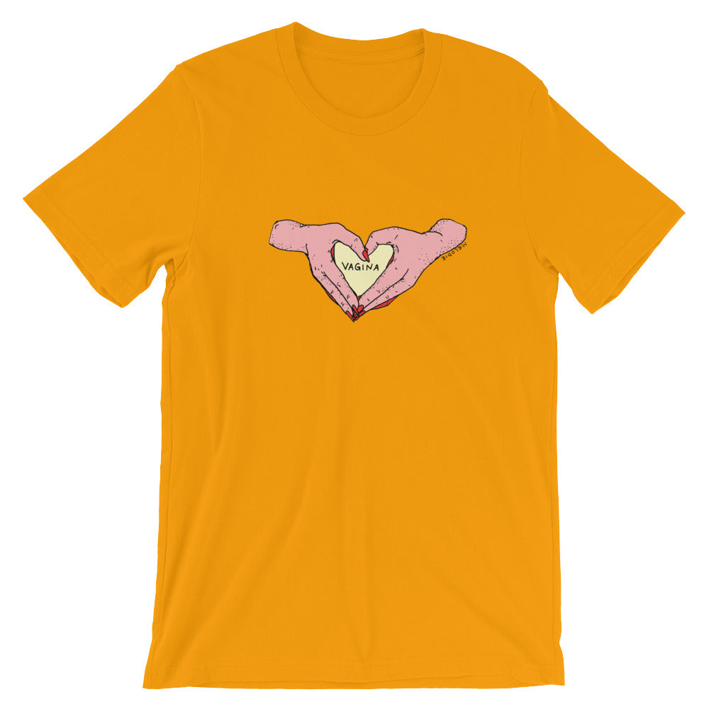 " I Love Vagina " Short-Sleeve Unisex T-Shirt