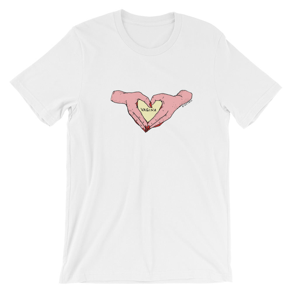 " I Love Vagina " Short-Sleeve Unisex T-Shirt