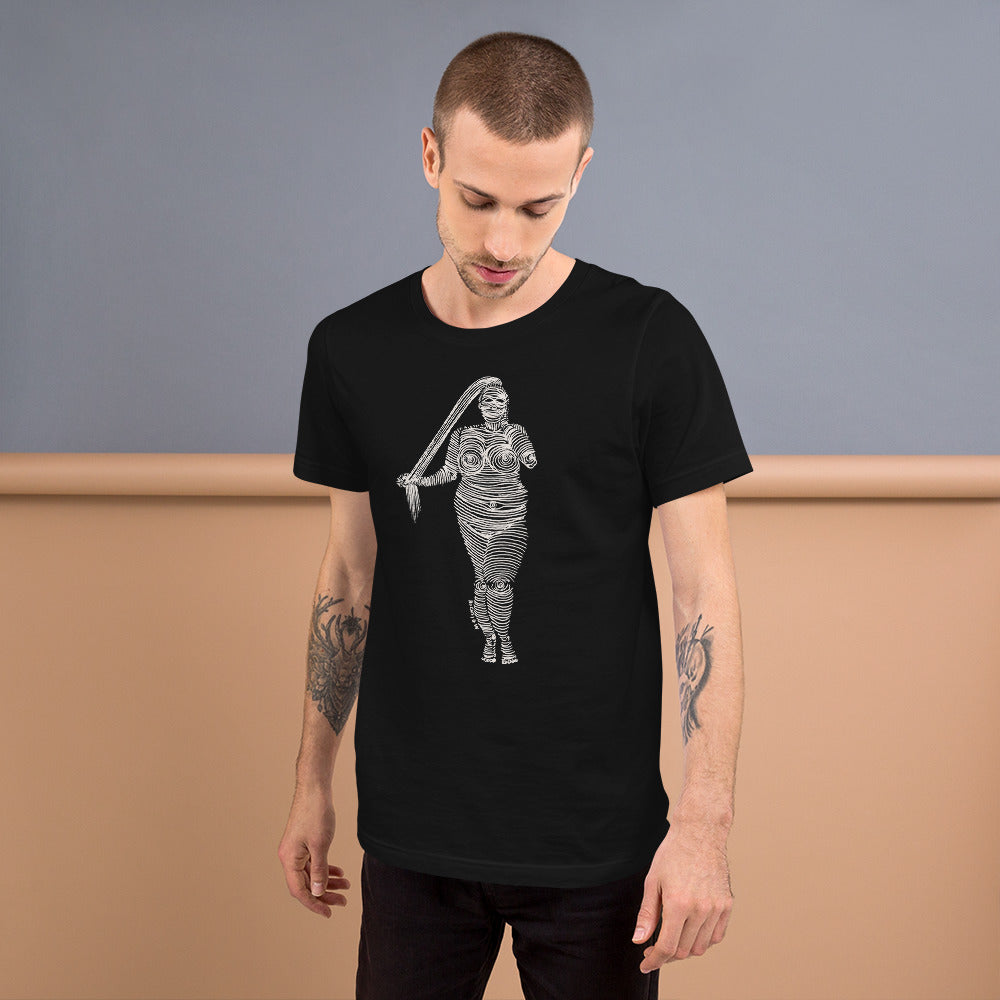 " 4 /7 Deadly sins " Front and back Print Dark Short-Sleeve Unisex T-Shirt