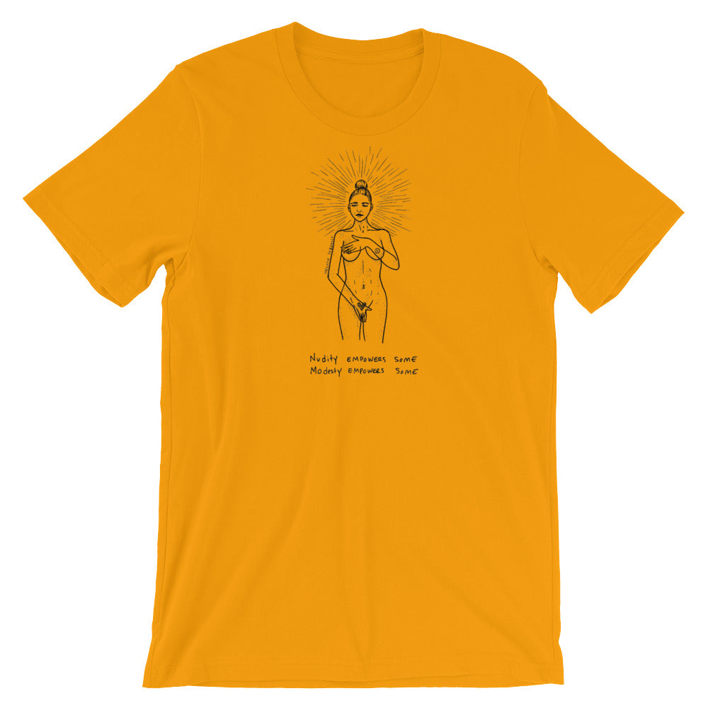 " Empowers " Feel Powerful Short-Sleeve Unisex T-Shirt