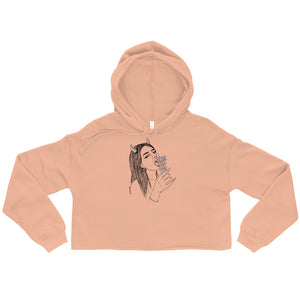 " Embrace Your Sexuality "  Crop Hoodie