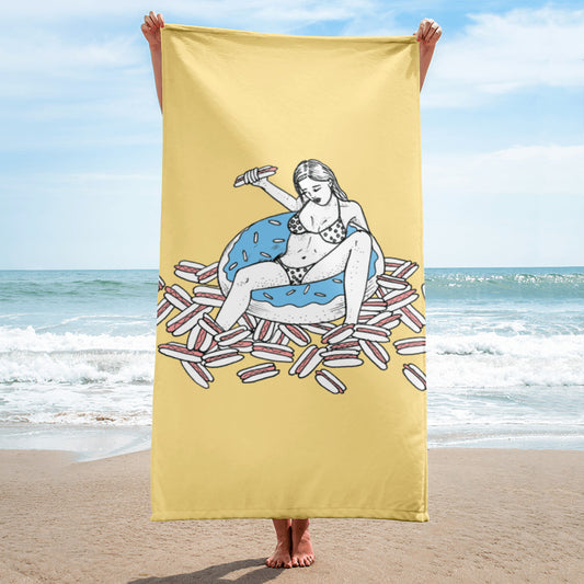 " Hot Dogs " Towel