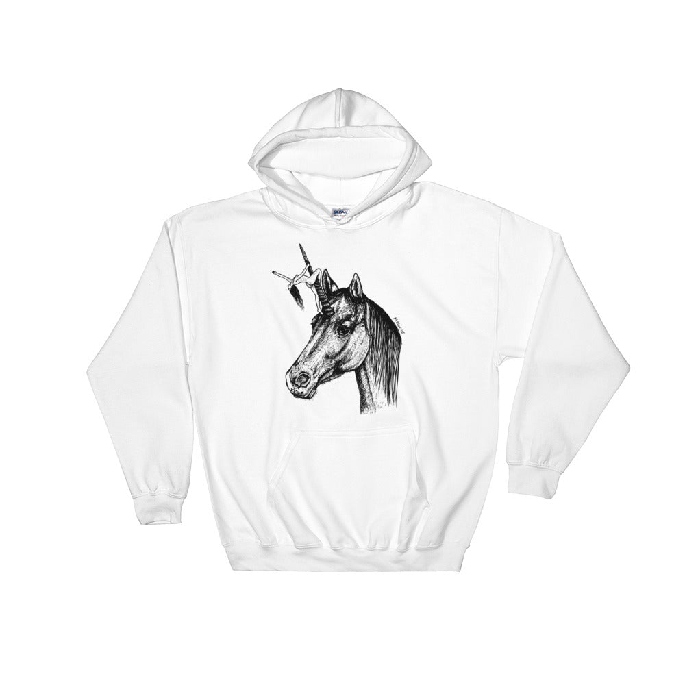 " La Licorne " Hooded Sweatshirt