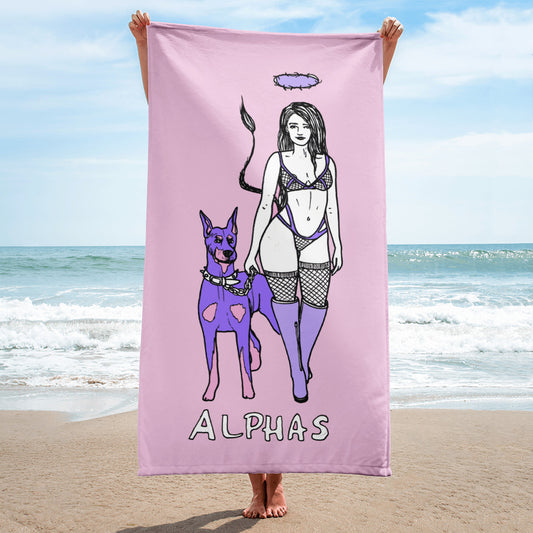 " Alphas "  Towel