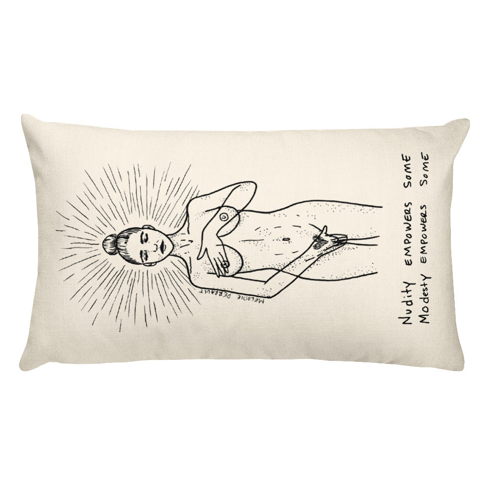 " Empowers " Feel Powerful Premium Pillow