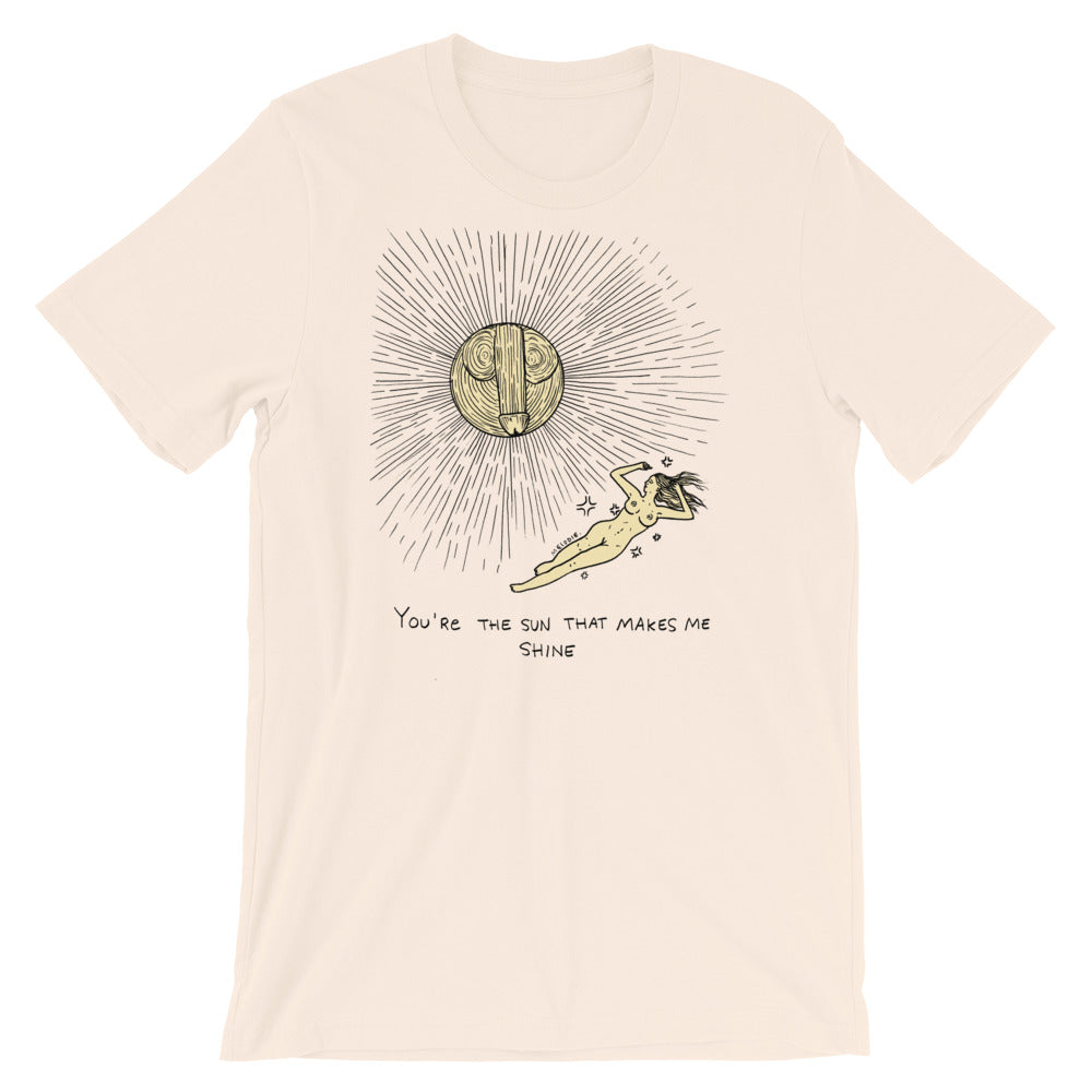 " The Sun That Makes Me Shine "  Short-Sleeve Unisex T-Shirt