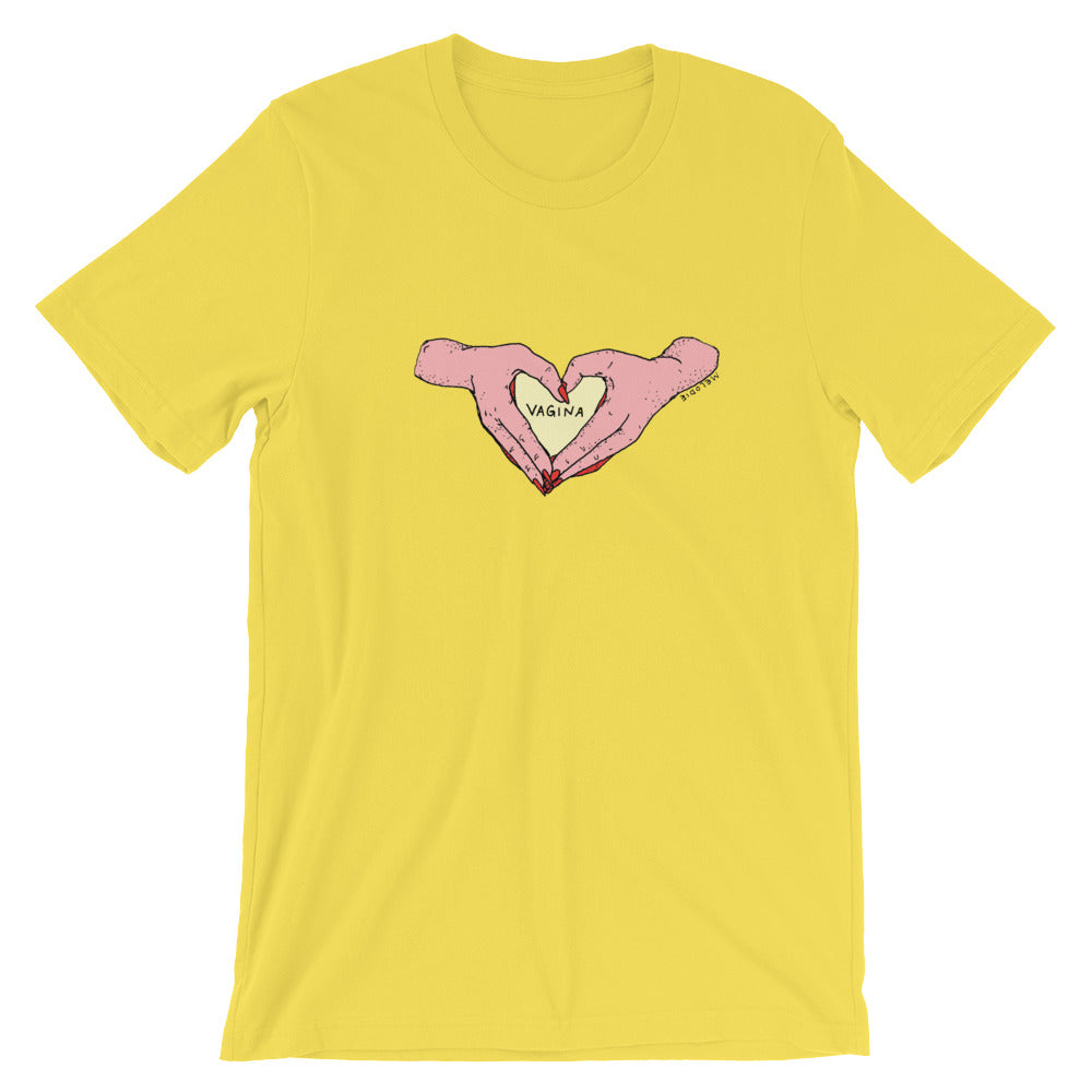 " I Love Vagina " Short-Sleeve Unisex T-Shirt