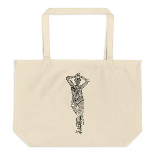 " 7 Deadly Sins + 1 "  Large organic tote bag