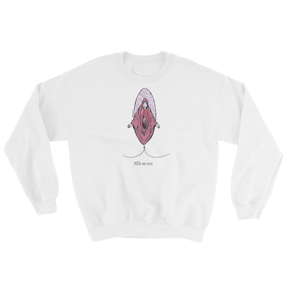" Ave Vagina "  Unisex Heavy Blend Crewneck Sweatshirt