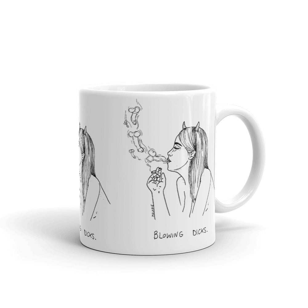 " Blowing Dicks "  Mug