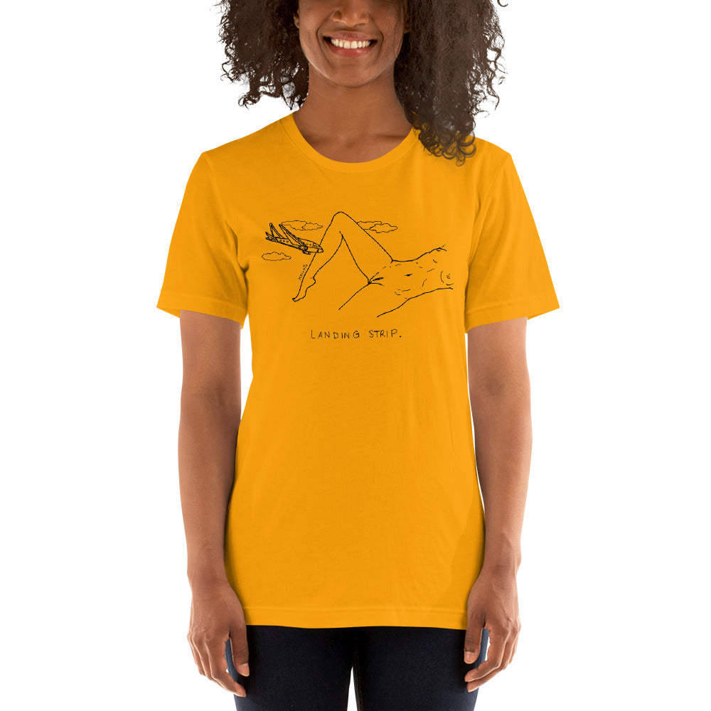 " Landing Strip "  Short-Sleeve Unisex T-Shirt