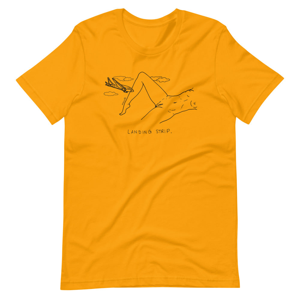 " Landing Strip "  Short-Sleeve Unisex T-Shirt